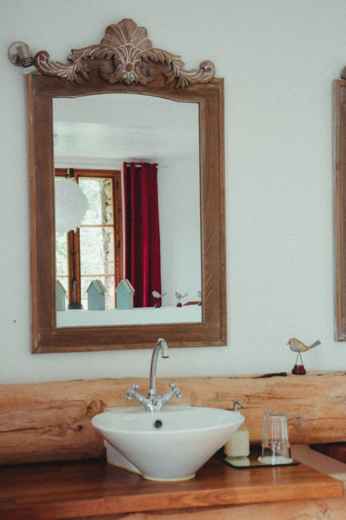 Salle de bain luxe haut de gamme chambre d'hote auvergne loire