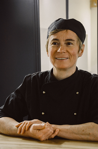 Florence Bonthoux chef patissière aux délices de lavoute