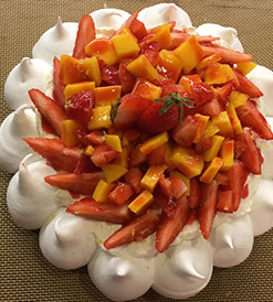 Pavlova Les délices de lavoute sur loire