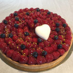 Tarte aux fruits sur commance aux délices de lavoute